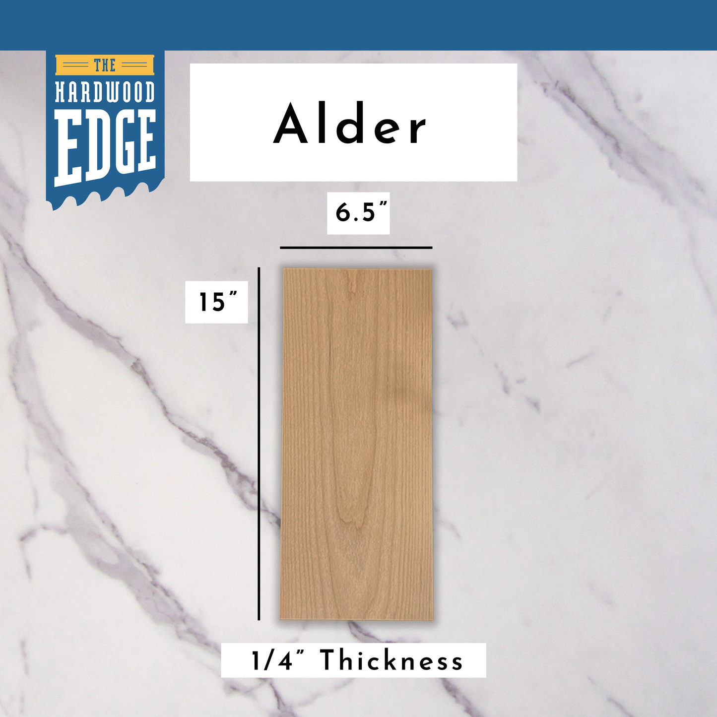Alder Thin-Sawn Craft Board