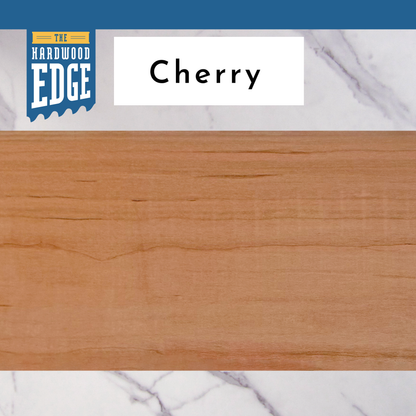 Cherry 6.5"x24" 2-Piece Pack 100% Solid Hardwood