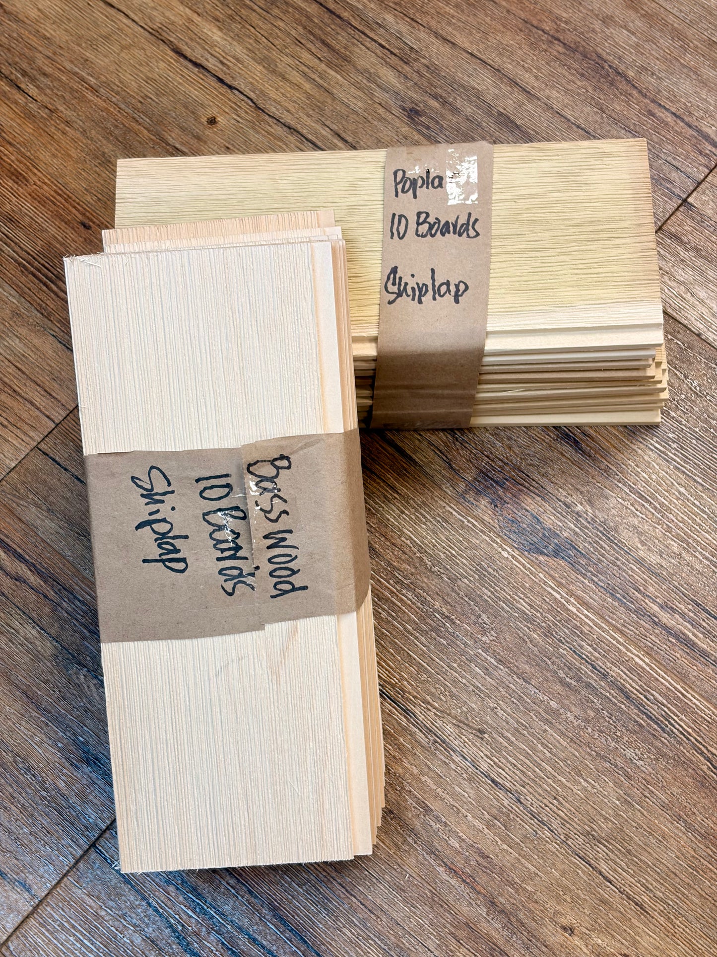 Shiplap Boards 100% Solid Hardwood