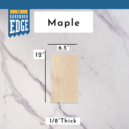 Hard Maple Thin-Sawn Craft Board